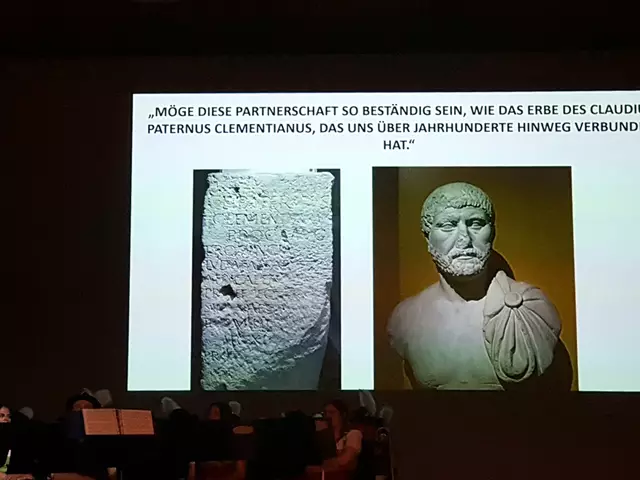 Vorbild und Leitspruch - Claudius Paternus Clementianus  | Foto: A.Platschka