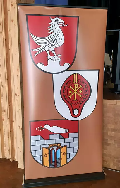 Flaggenwappen: Denklingen/Epfach/Dienhausen | Foto: A.Platschka