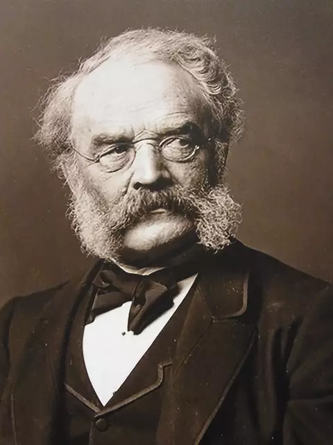 Werner von Siemens einer der größten Elektro-Industiellen Deutschlands.