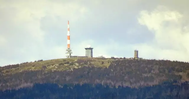 Brocken vom Großen Rappenberg aufgenommen