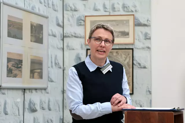 Referentin Dr. Felicitas Schmid-Grotz. | Foto: Peter Kellermann 