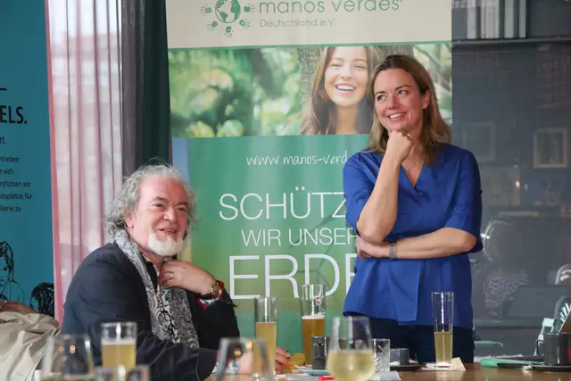 Musiker Luis Borda und Verena Böhme | Foto: Marianne Stenglein