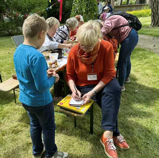 Mein Interview mit Noah hat bildlich festgehalten Sabine Ude. 