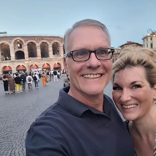 Beese ist Opernfan und erfüllte sich mit einem Besuch der Oper in Verona vor zwei Jahren einen Lebenstraum. | Foto: Verena Beese