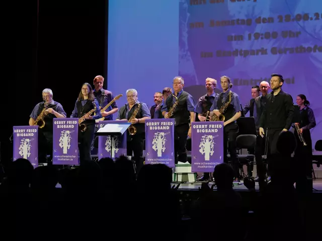 Gerry Fried Big-Band, Leitung Leonardo Dianori. | Foto: Stadt Gersthofen (Stefan Krug)