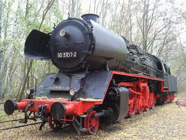 Dampflok im Naturpark Südgelände Berlin