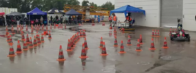 Volle Konzentration von Mirei im Regen | Foto: Tanja de la Vigne