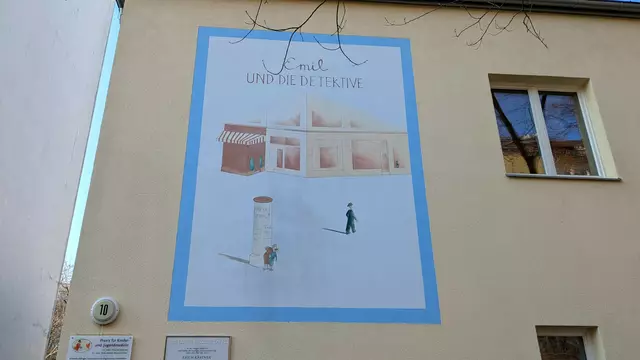 Ehem. Wohnhaus von Erich Kästner am Prager Platz