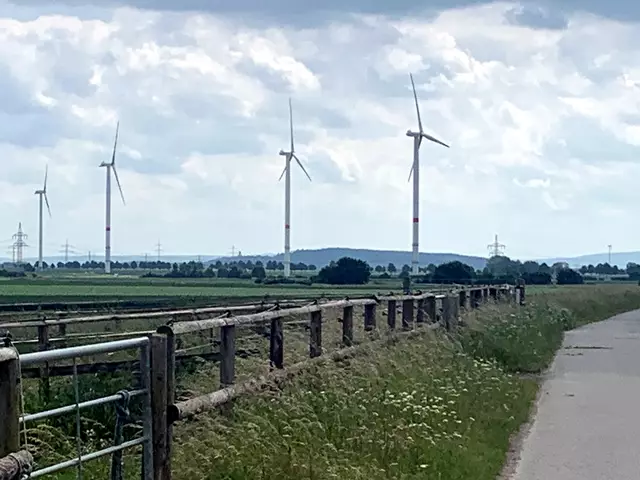 Von Koldingen aus kann man die Marienburg auch sehen