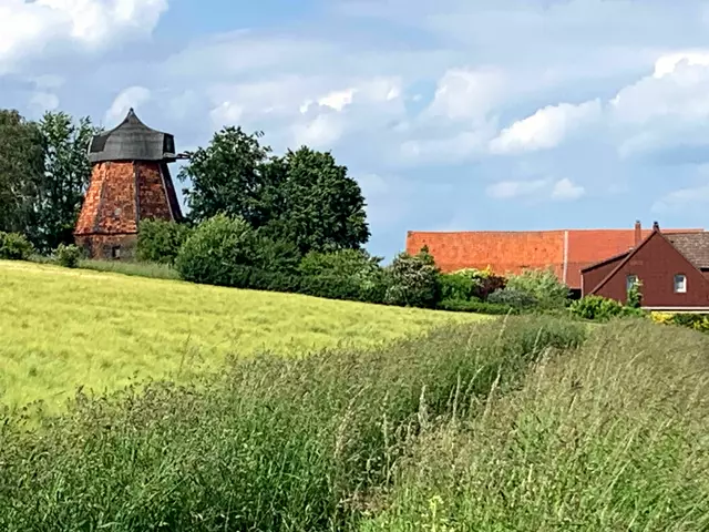 Alte Windmühle zwischen Jeinsen und Schliekum