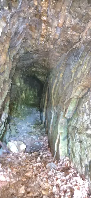 Blick in den unteren Stollen von Reddighausen
