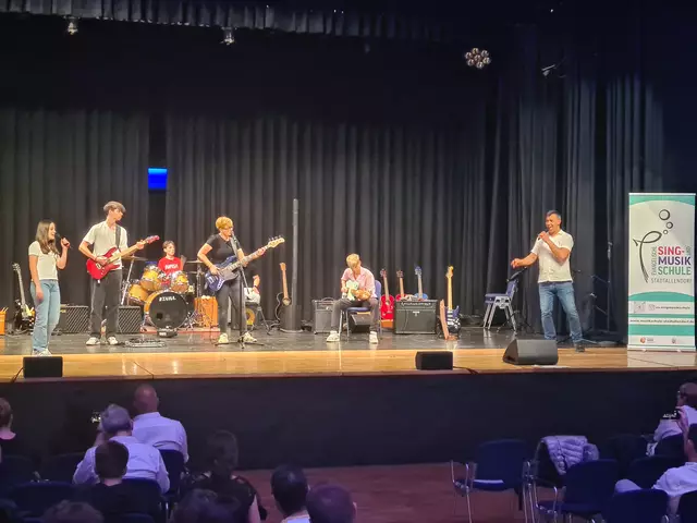 Musikschulband unter der Leitung von Robert Biletic | Foto: Musikschule
