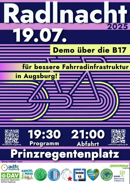 Foto: Radlnacht Augsburg