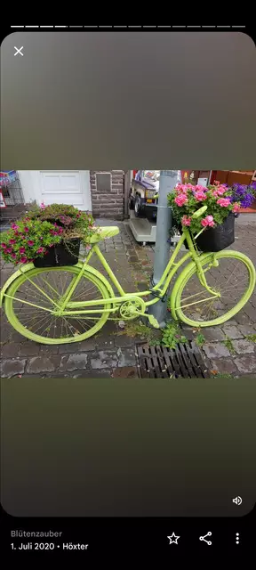 Der Test zum Radfahren.