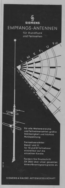 Siemens &amp; Halske lieferten nicht nur die Radios und Fernseher, sondern auch die Antennen-Systeme dazu. | Foto: Otto Killensberger