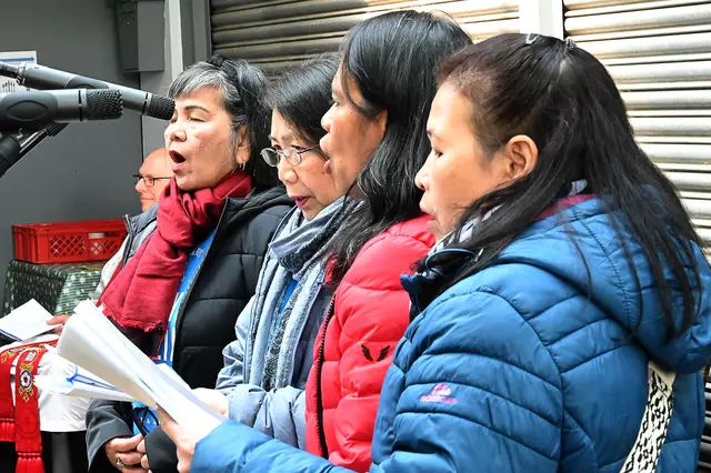 Chor der philippinischen Gemeinde