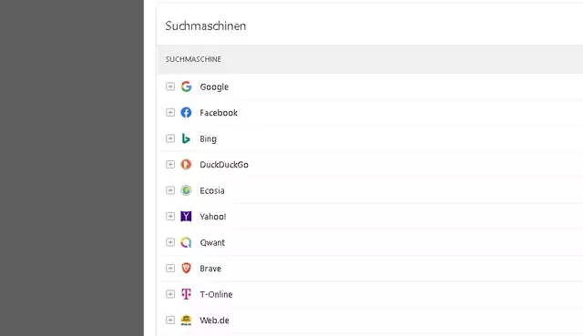 SEO: Wer sucht wie viel? Und womit? Und in welcher Reihenfolge sind die Suchmaschinen? SO sieht die Rangordnung von Suchmaschinen auf dem Admin-Back-Teil einer Typo3-Webseite aus, | Foto: R.S.