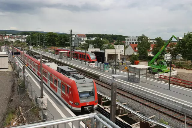 Bahnhof Friedrichsdorf am 8.6.2025