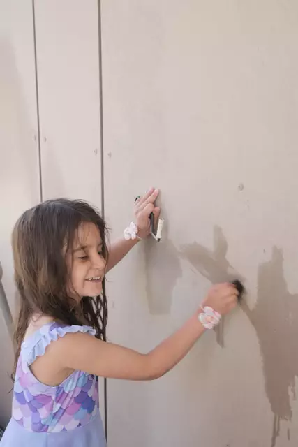 Ein frischer Anstrich fürs Kinderhaus  | Foto: Kinderhaus