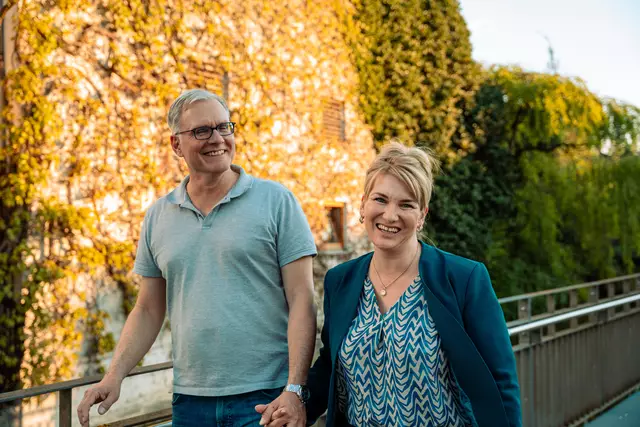 Unterstützt seine Partnerin bei ihrer Kandidatur - Bernd Höllriegel ist für Verena Beese eine große Stütze. | Foto: Verena Beese