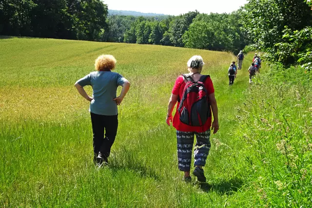 auf dem Europawanderweg E11