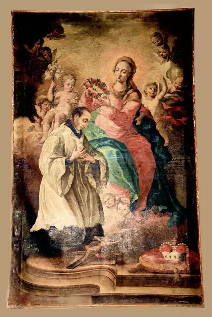 Das Gemälde des Friedberger Malers Sigismund Reis stammt aus der „Friedberger Zeit“ und hing in der ehemaligen Jesuitenkirche, bis es in die Stadtpfarrkirche St. Jakob kam.  | Foto: Franz Muhr