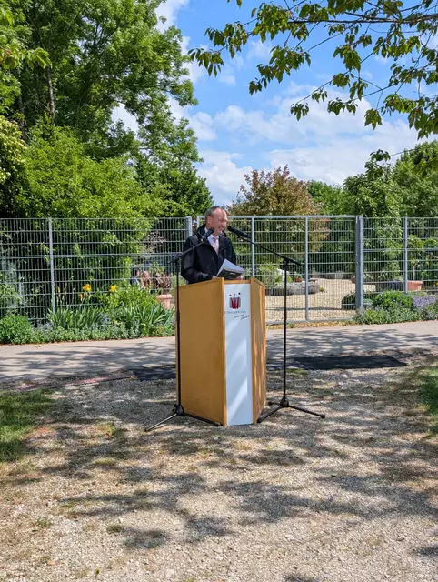 Eröffnungsrede von 1. Bürgermeister Franz Feigl | Foto: Denise Hartmann