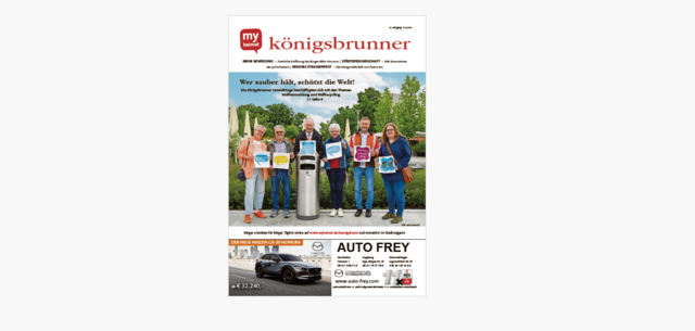 Den „königsbrunner“ 07/2025 hier als E-Paper lesen