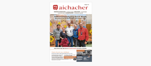 Den „aichacher“ 07/2025 hier als E-Paper lesen
