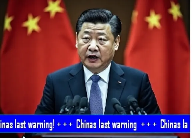 Chinas "letzte Warnung". | Foto: KI-generiertes Bild