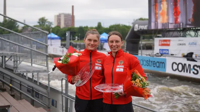 links Emily Apel neben Andrea Herzog - beide holten eine Bronze Medaille | Foto: Text und Fotos Uta Büttner