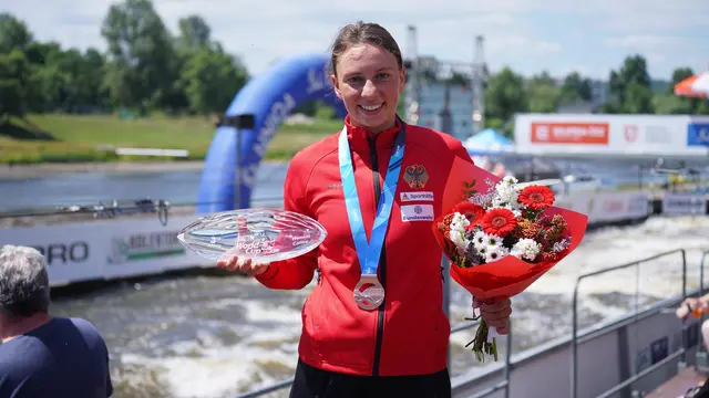 Brronzemedaille für Andrea Herzog | Foto: Text und Fotos Uta Büttner