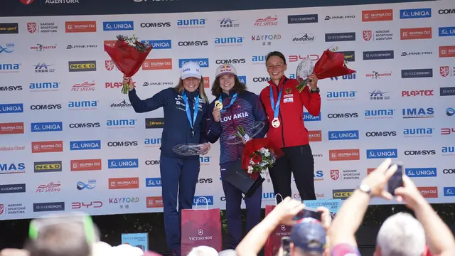 rechts Andrea Herzog - sie holte im C 1 am 28.6. die Bronzemedaille | Foto: Text und Fotos Uta Büttner