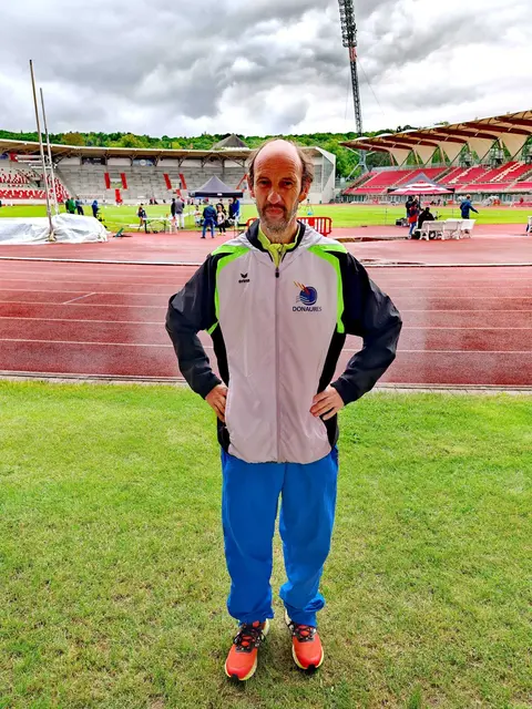 Kurt Weinmann Deutscher Meister über die 400 Meter in der Para-Leichtathletik | Foto: Kurt Weinmann
