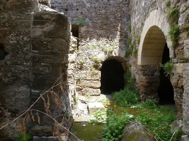 Das große Badehaus.
