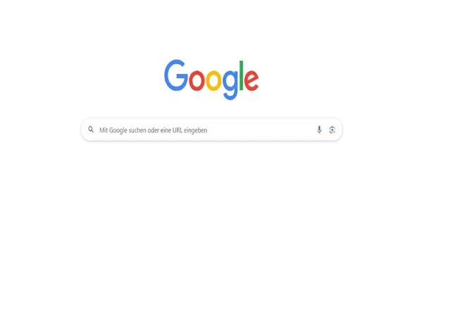 Neuer Tab bei Google