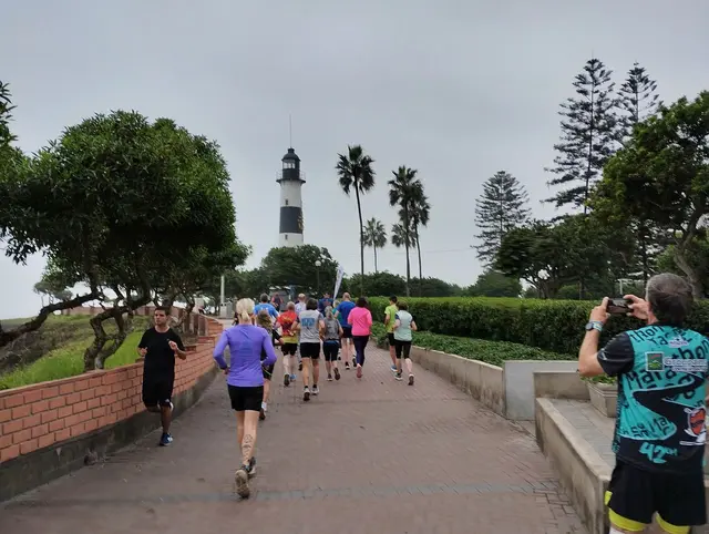 Der Leuchtturm in Lima scheint eine besondere Bedeutung zu haben. Warum, konnte ich nicht klären.
