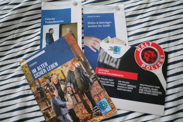 Fotos von einigen der Broschüren von Marianne Stenglein | Foto: Fotos der Broschüren von Marianne Stenglein