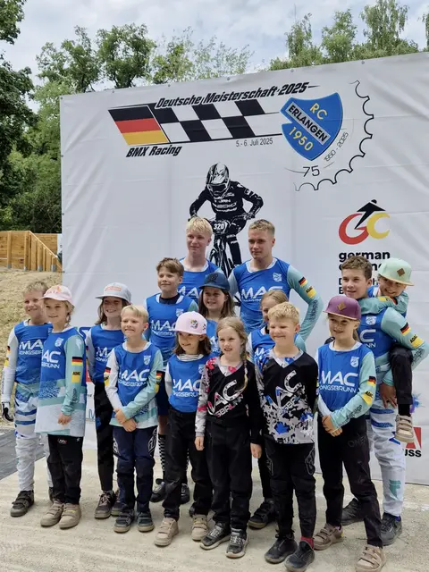 unsere erfolgreichen BMX-Sportler | Foto: Holger Stolz