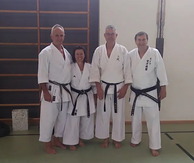 Helmut Körber, Anja Kaufmann, Uwe Riedemann, Wolfgang Weigert (vlnr)