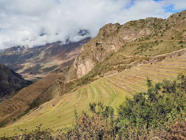 Im Umfeld von Machu Picchu: Hier wurde Terrassenanbau praktiziert.   
