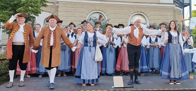 Kammerchor Friedberg und von links: Max Weigl, Herbert Deininger, Astrid Schreiber, Hannes Proeller, Anna Brykner | Foto: Kammerchor Friedberg