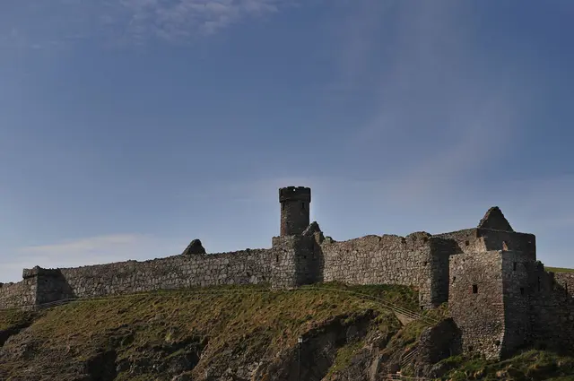 Die Ruinen von Peel Castle
