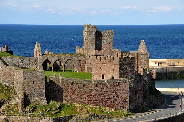Die Ruinen von Peel Castle