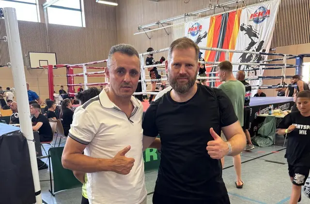 Davut Sidal, Deutscher Präsident der ISKA und Europa Vize-Präsident, überreichte Medaille und Urkunde an Stephan Morykin. 
Die ISKA (International Sport Kickboxing Association) ist der weltweit führende und größte Verband im Kampfsportgeschehen und sanktioniert die größten internationalen Events.