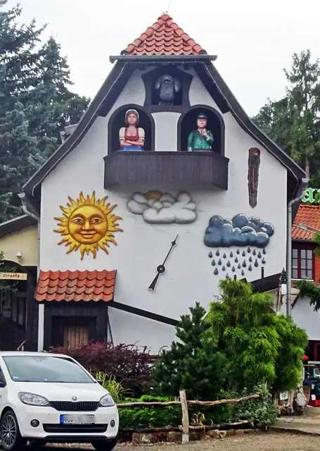 das weltgrößte Wetterhaus befindet sich in Gernrode