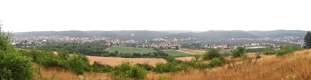Blick vom Bückeberg auf Gernrode und Bad Suderode