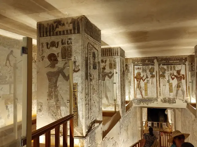 Im Tal der Könige: Grabanlage des Pharaos Ramses III.
