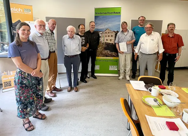 Jubilarehrung bei der Sektion Hannover des Deutschen Alpenvereins