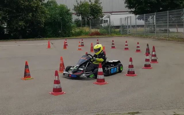 Jack in der Kurvenbahn | Foto: Tanja de la Vigne